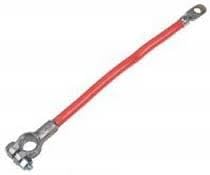 Sherco-Auto Red 12" Inch 4 Gauge Top Post Battery Cable - Made in USA