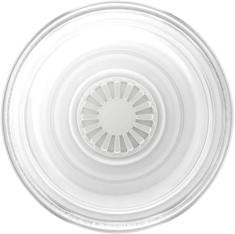 PopSockets Plant-Based Phone Grip with Expanding Kickstand, Adhesive Grip, Eco-Friendly - Clear