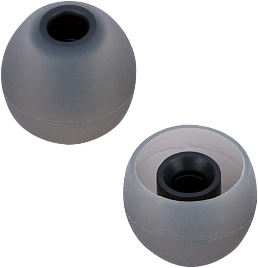 Silicone Earbud Tips Earbuds Replacement Ear Tips Gels Bud for Popular in-Ear Headphones Other Inner Hole from 3.8mm - 5.1mm Earphones 9 Pairs S/M/L