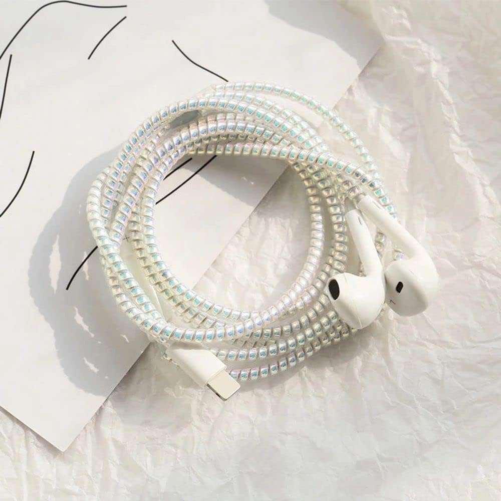 Spiral Cable Protector, 1.5m (4.92ft), White
