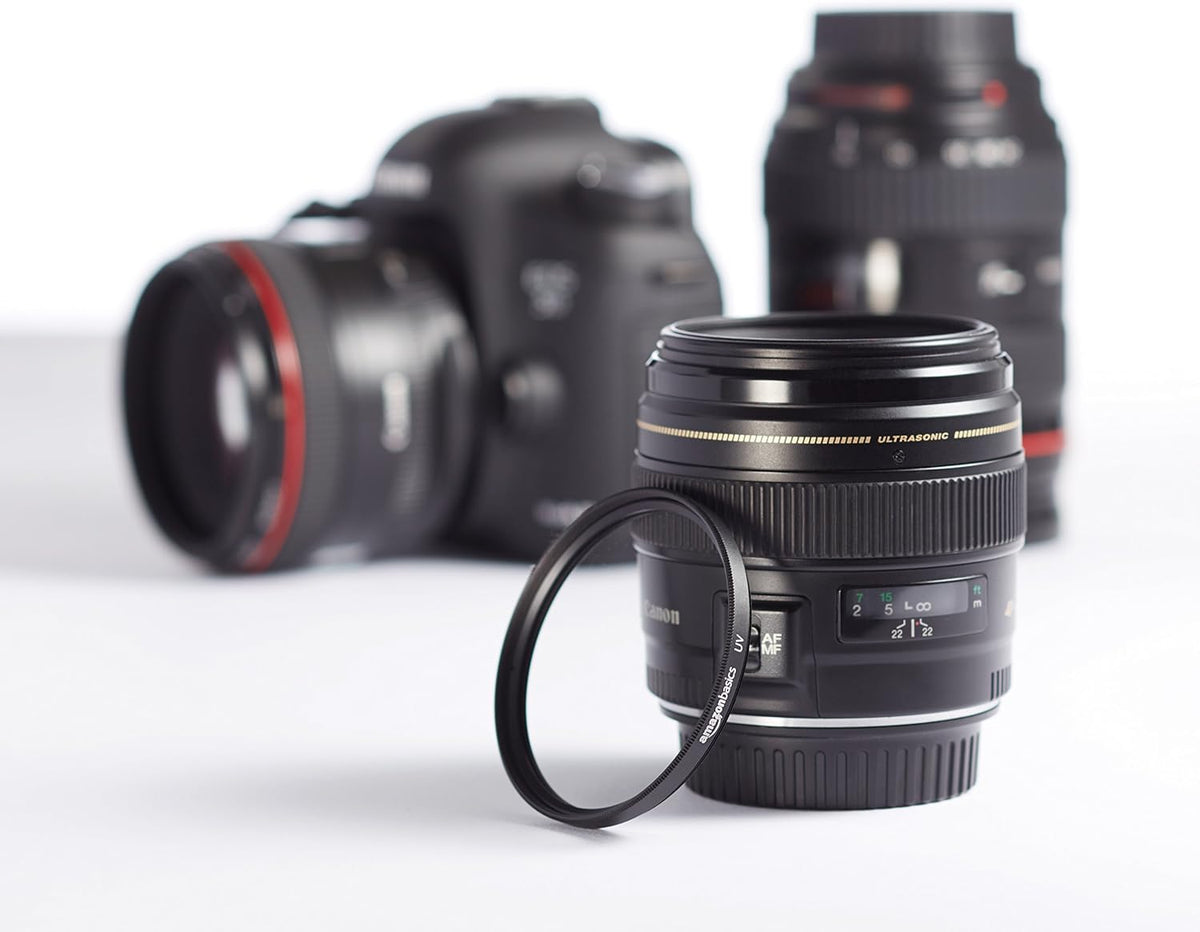 Amazon Basics UV Protection Camera Lens Filter - 72mm