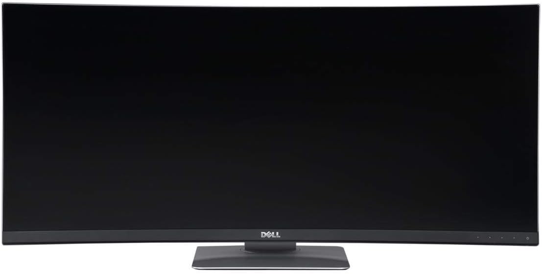 Dell U3419w Ultrasharp 34-Inch WQHD (3440x1440) Curved IPS USB-C Monitor, Black