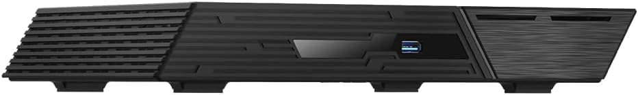 Asustor Flashstor 12 Pro Gen 2 FS6812X 12 Bay All-SDD NAS Storage, Quad-Core 2.3GHz CPU, Dual USB 4 Ports, Dual 10GbE Port, 16GB ECC RAM DDR5,Network Attached Storage with 4 x 2TB NVMe SSD