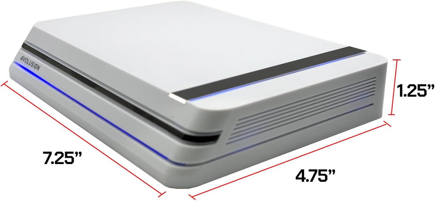 Avolusion PRO-X Series USB 3.0 External Hard Drive for WindowsOS Desktop PC/Laptop (White) (14TB) (Renewed)