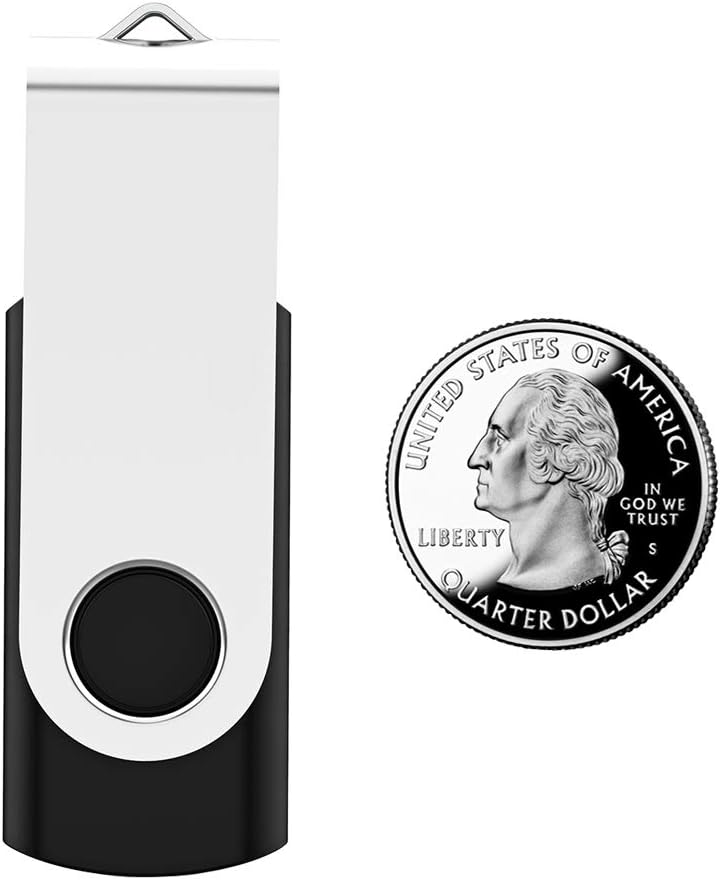 20 Pack 16GB USB Flash Drive 2.0 Bulk USB Thumb Drives Memory Stick Jump Drive Zip Drives (16GB, 20 Pack)