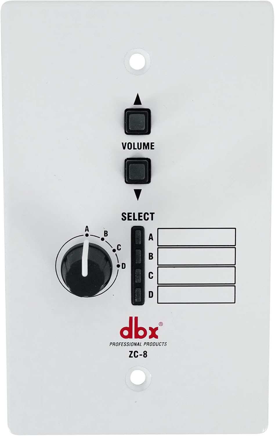 dbx ZC-8 Wall-Mounted Zone Controller
