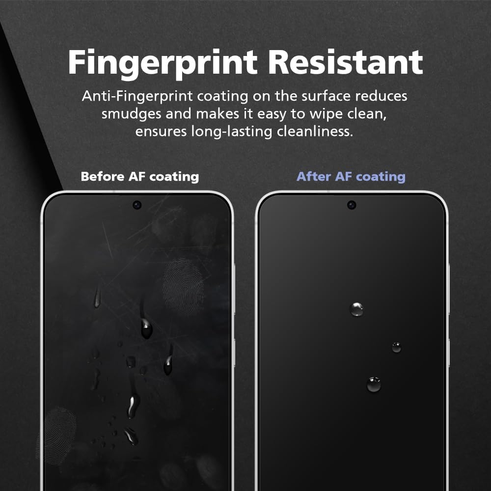 3-Pack Anti-Blue Light Matte Screen Protector For iPhone 13 Pro Max [Support Fingerprint Unlock] Anti-Glare, Anti-Fingerprint [Eye Protection] Bubble-Free Installation with Alignment Jig