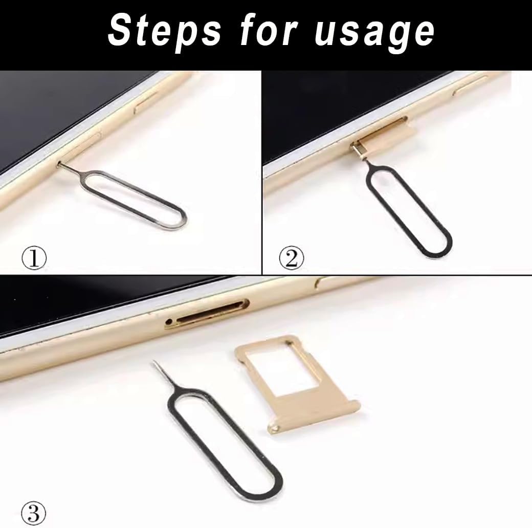 8 Pcs Security Pin Key Release Removal Tool Compatible with Arlo Video Doorbell, Eufy Video Doorbell and Nest Video Doorbell,with 2 Doorbell Removal Pins and A Key Ring(4 Styles)
