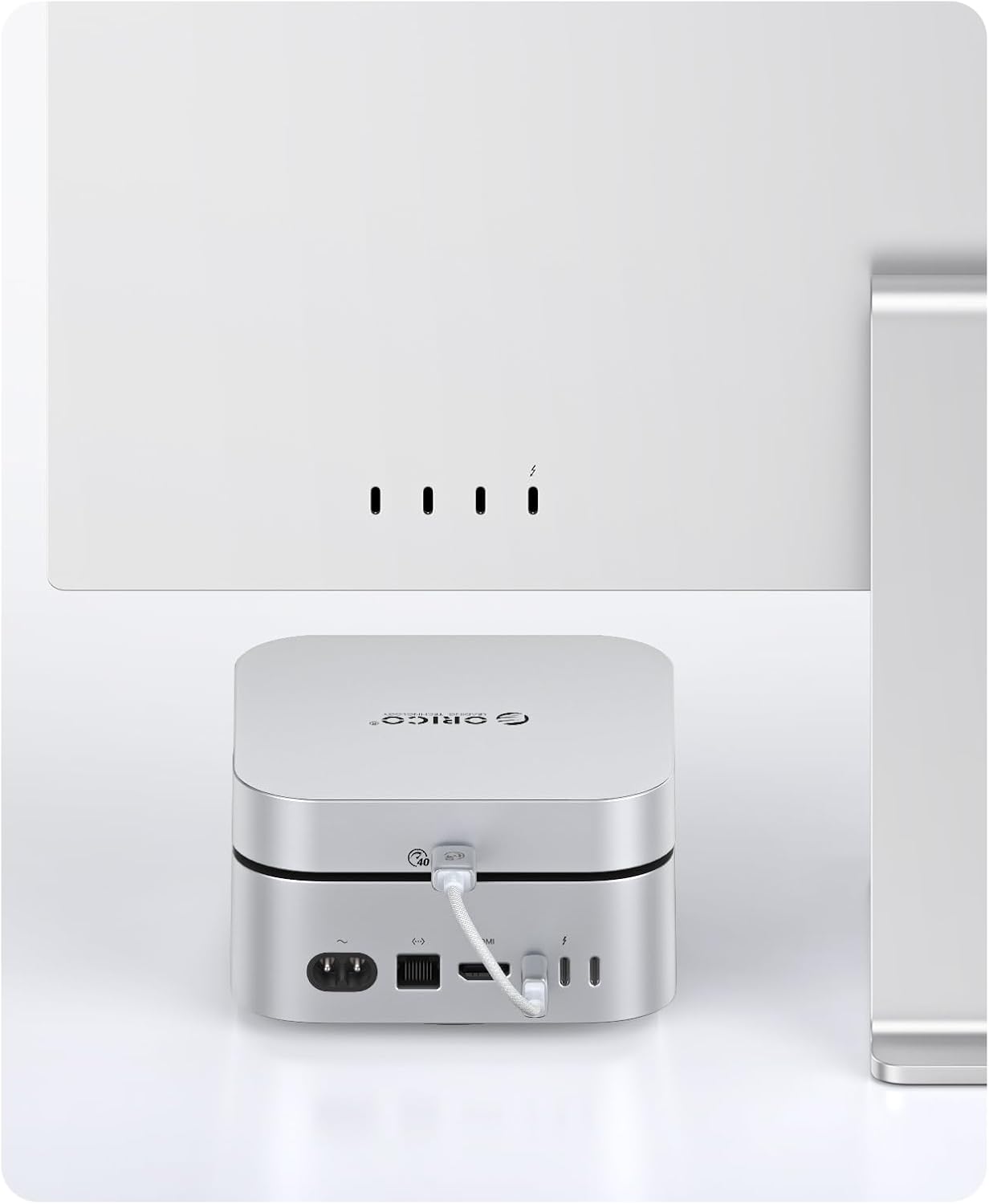 ORICO MiniMate Pro 512GB External SSD Compatibility with Mac mini M4, 40Gbps High Speed Trasmission, Portable Solid State Drive, M4Pro (512GB)