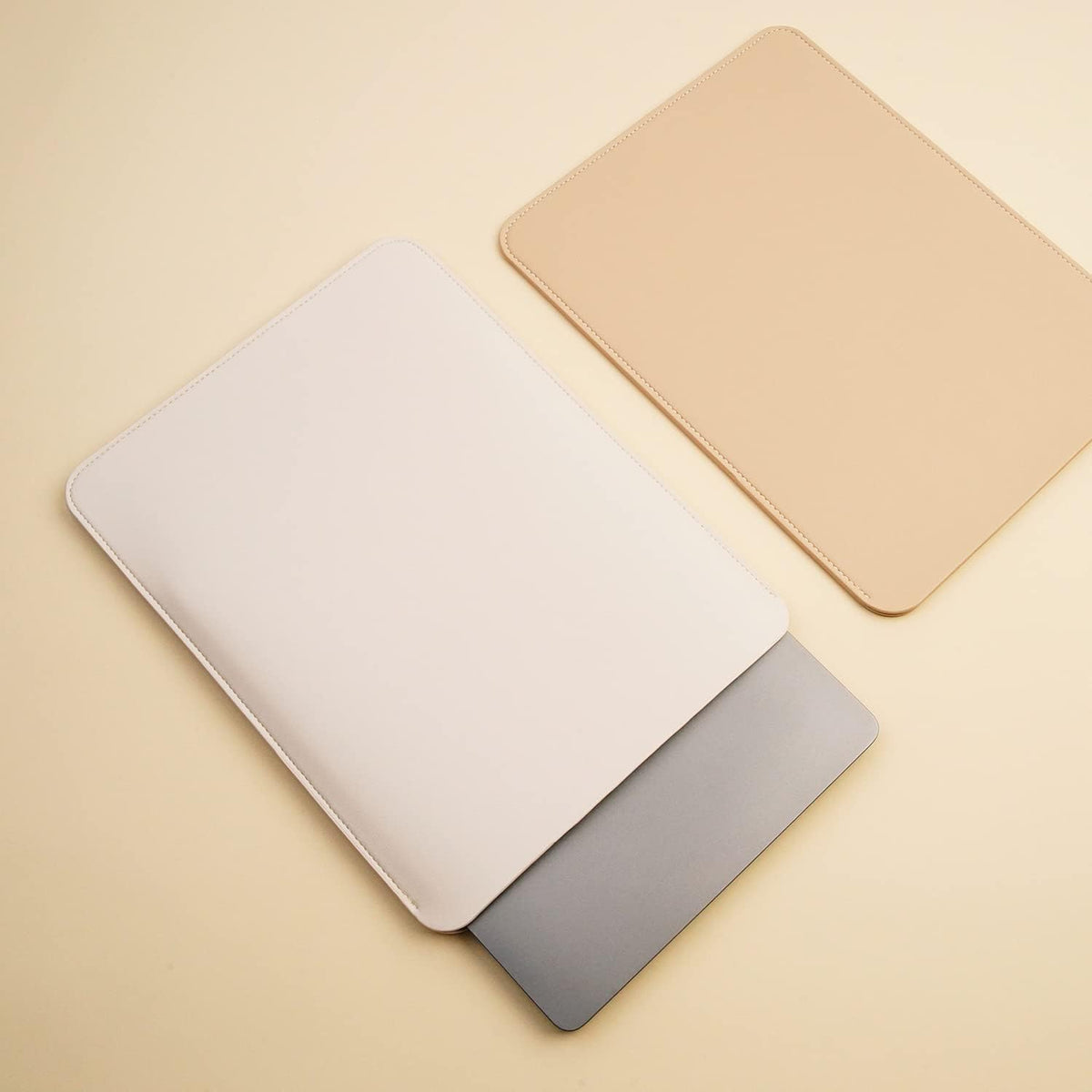 Laptop Sleeve 15.3 Inch Compatible with 2024 New 15 MacBook Air A3114 A2941 Color White