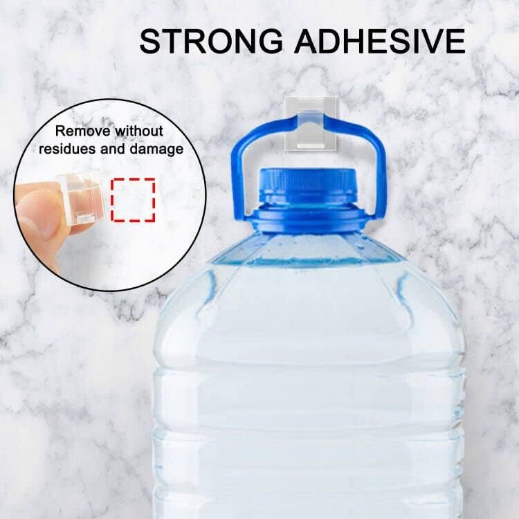 200 Pcs Cable Clips, Adhesive Cable Organizer Cord Holder Wire Clip Wire Management Self Adhesive Hooks Wire Holder for Office, Home(Transparent, 200PCS)