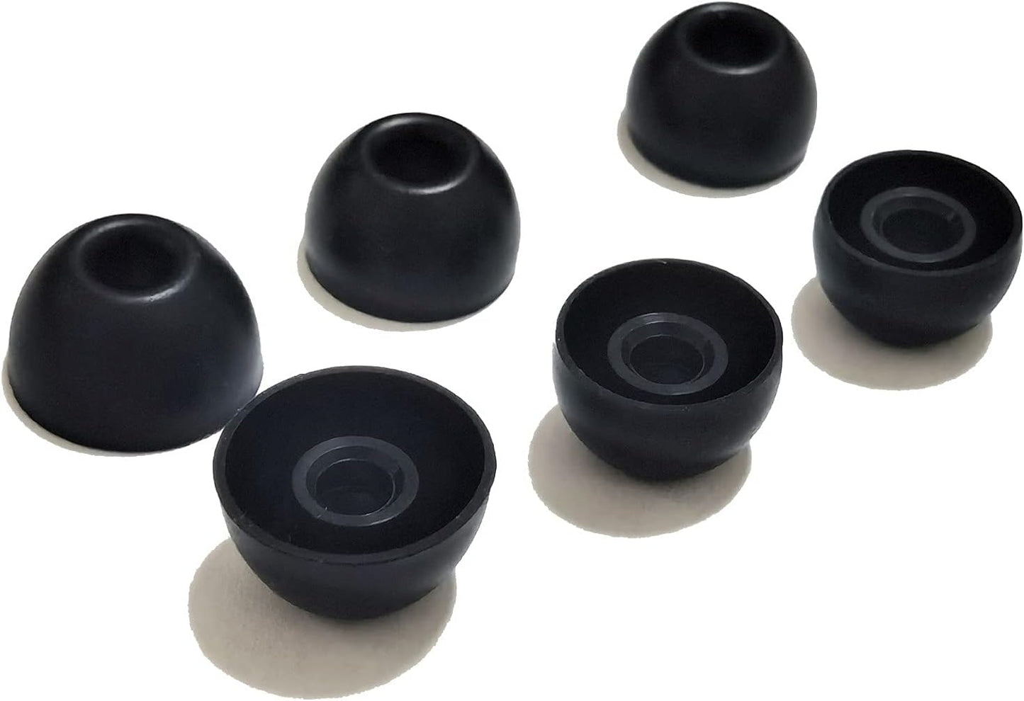 Silicone Ear Tips for Beats Fit Pro Replacement Tips for Beats Fit Pro/Beats Studio Buds Earbuds 6 Pairs LMS Black