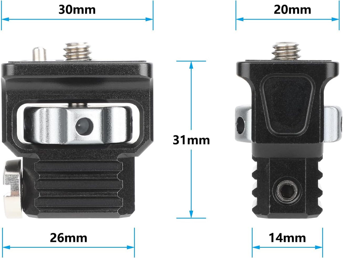 CAMVATE Anti-Twist 1/4"-20 Adapter for Magic Arm - 3567