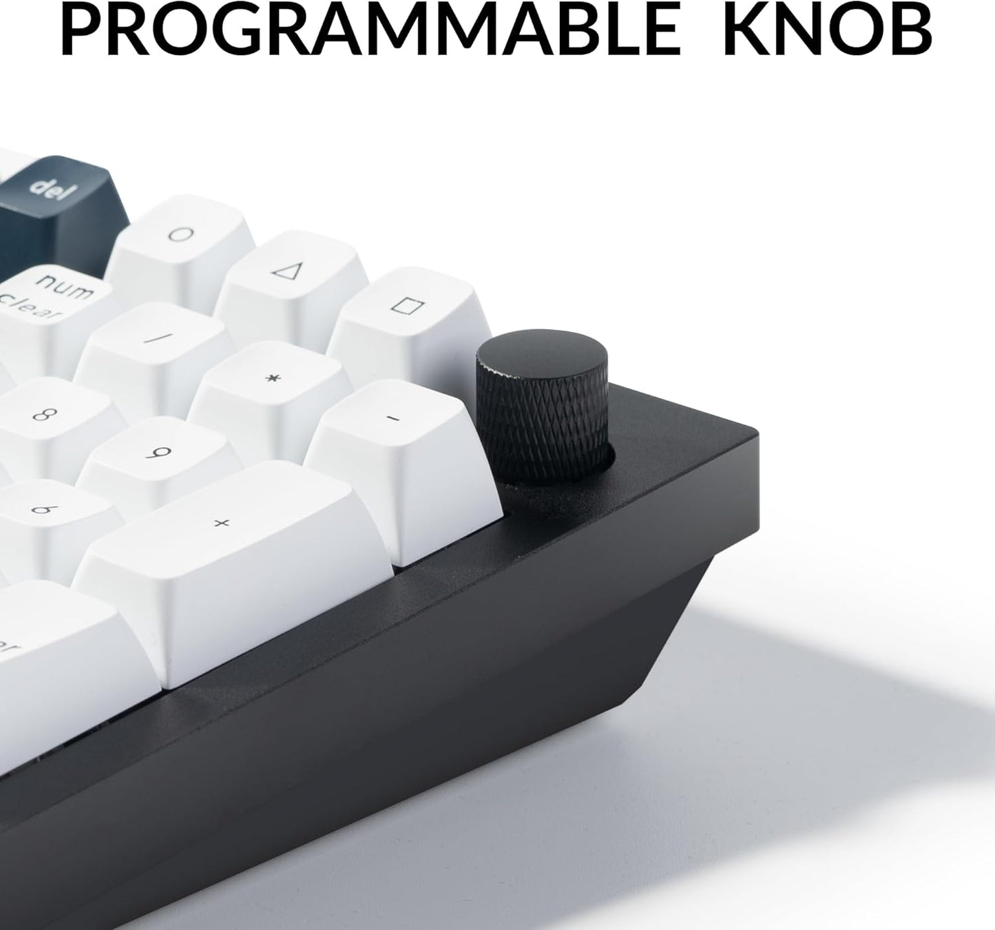 Keychron Q5 Max Wireless Custom Mechanical Keyboard, 2.4 GHz Bluetooth QMK Full Aluminum 96% Layout RGB with Hot-swappable Gateron Brown Switch Compatible with Mac Windows Linux