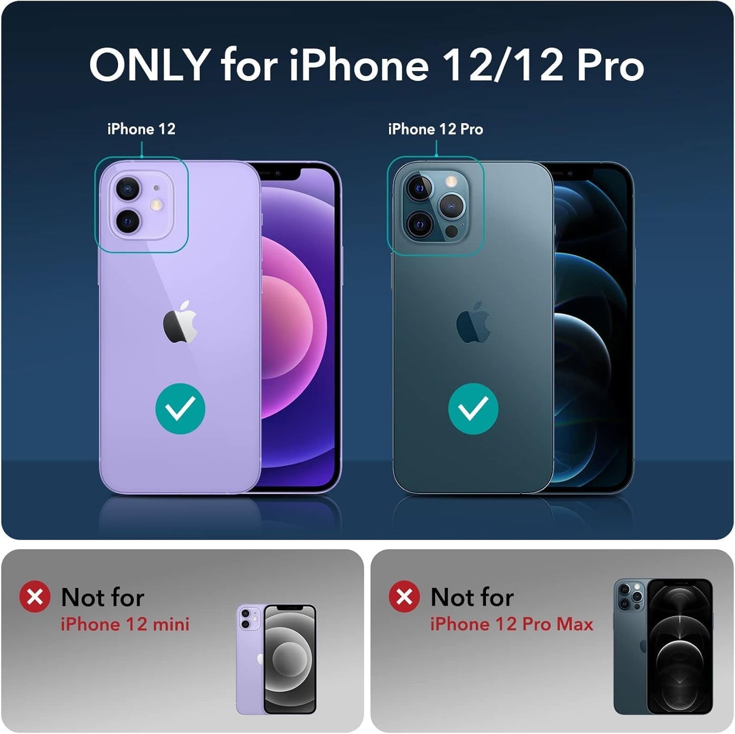Compatible with iPhone 12/12 Pro Wallet Phone Case-PU Leather Magnetic Flip Cover with Credit Card Slots,Zipper Pocket & Detachable Wrist Strap,Shockproof Design,for Women and Men-Black