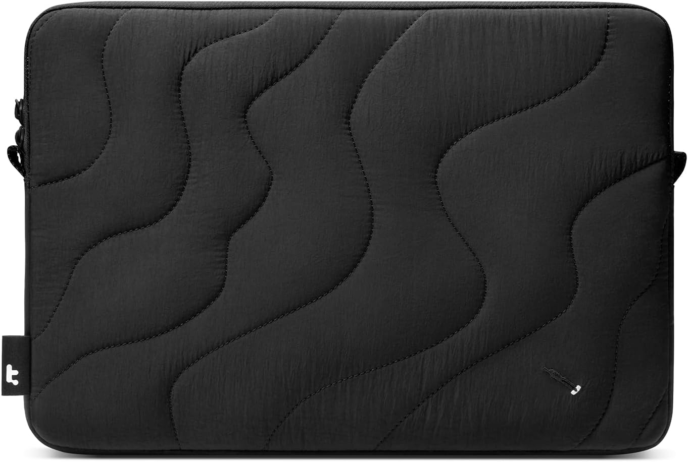 tomtoc 360 Protective Puffy Laptop Sleeve for 14-inch MacBook Pro M4/M3/M2/M1 Pro/Max A3112 A3401 A3185 A2992 A2918 A2779 2024, 13.5/13.8-inch Surface Laptop 7(Copilot+ PC)/6/5/4/3, Quilted Design