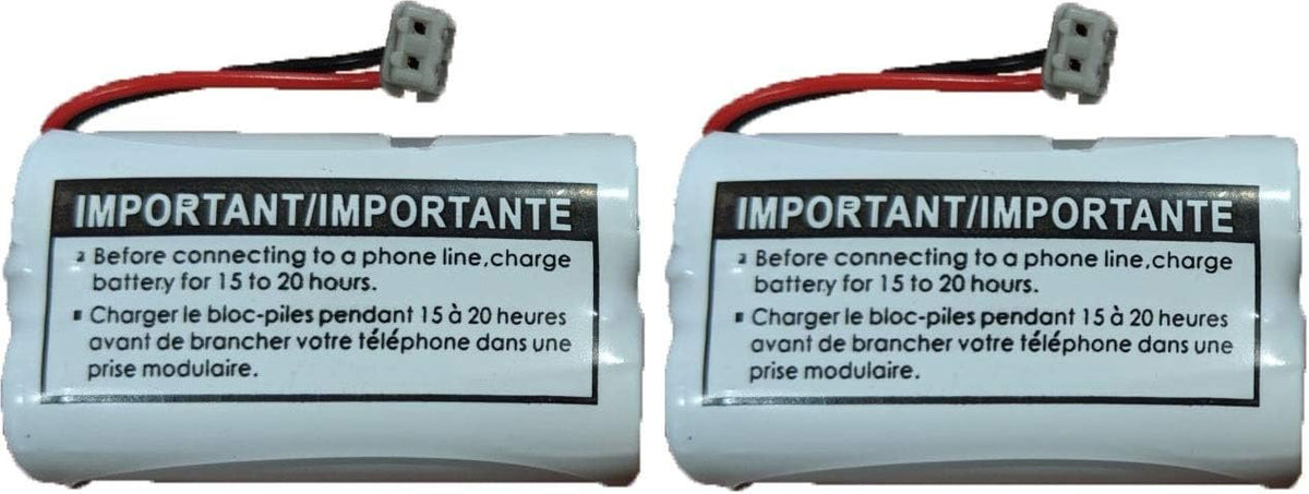 JustGreatDealz Battery BT-1007 BT1007 BT904 BT-904 BT1015 BT-1015 BBTY0651101 BBTY0460001 BBTY0510001 BBTY0624001 BBTY0700001 HHR-P506 HHR-P506A Compatible with Uniden Telephones (2-Pack)