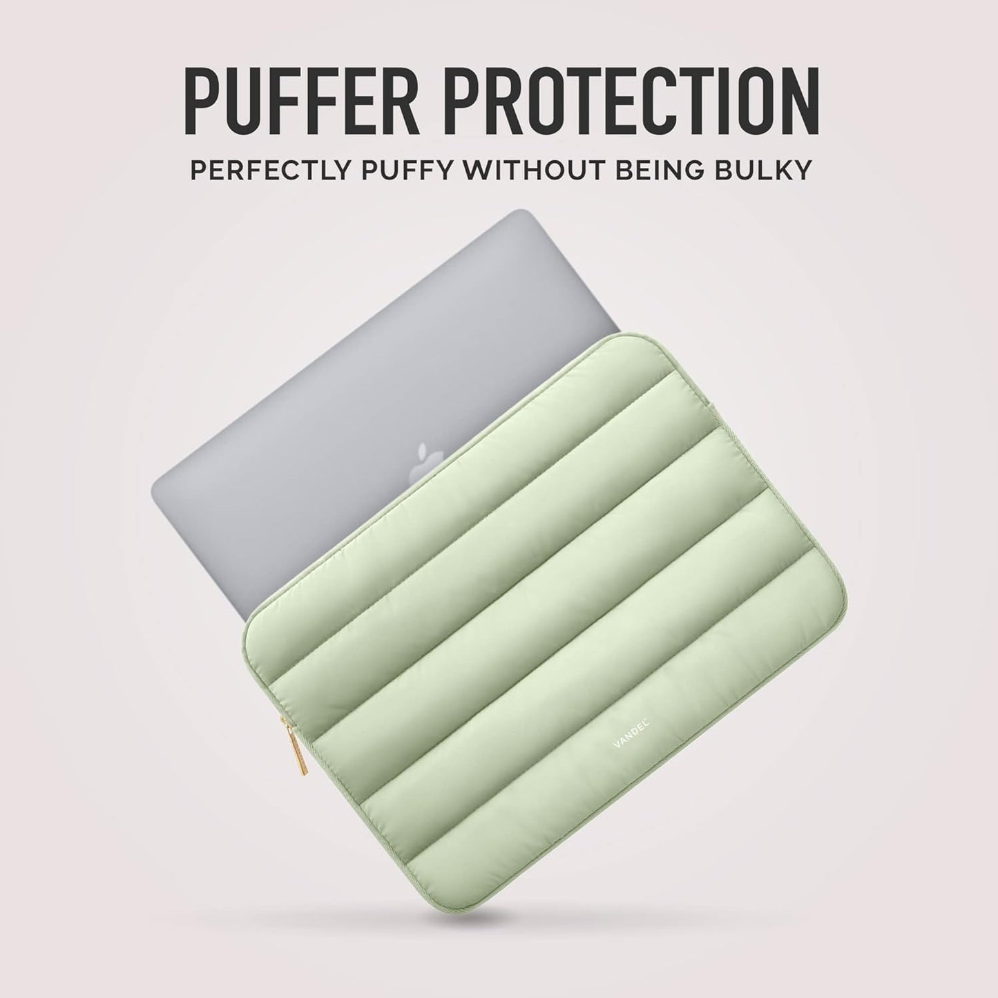 Vandel Portable Electronic Device Cover, Laptop Sleeve 15-16 Inch for Women and Men, Compatible with MacBook Pro, HP, Dell, Asus, Lenovo, Protective but Soft, Fits in Your Bag, Unique Puffy Design