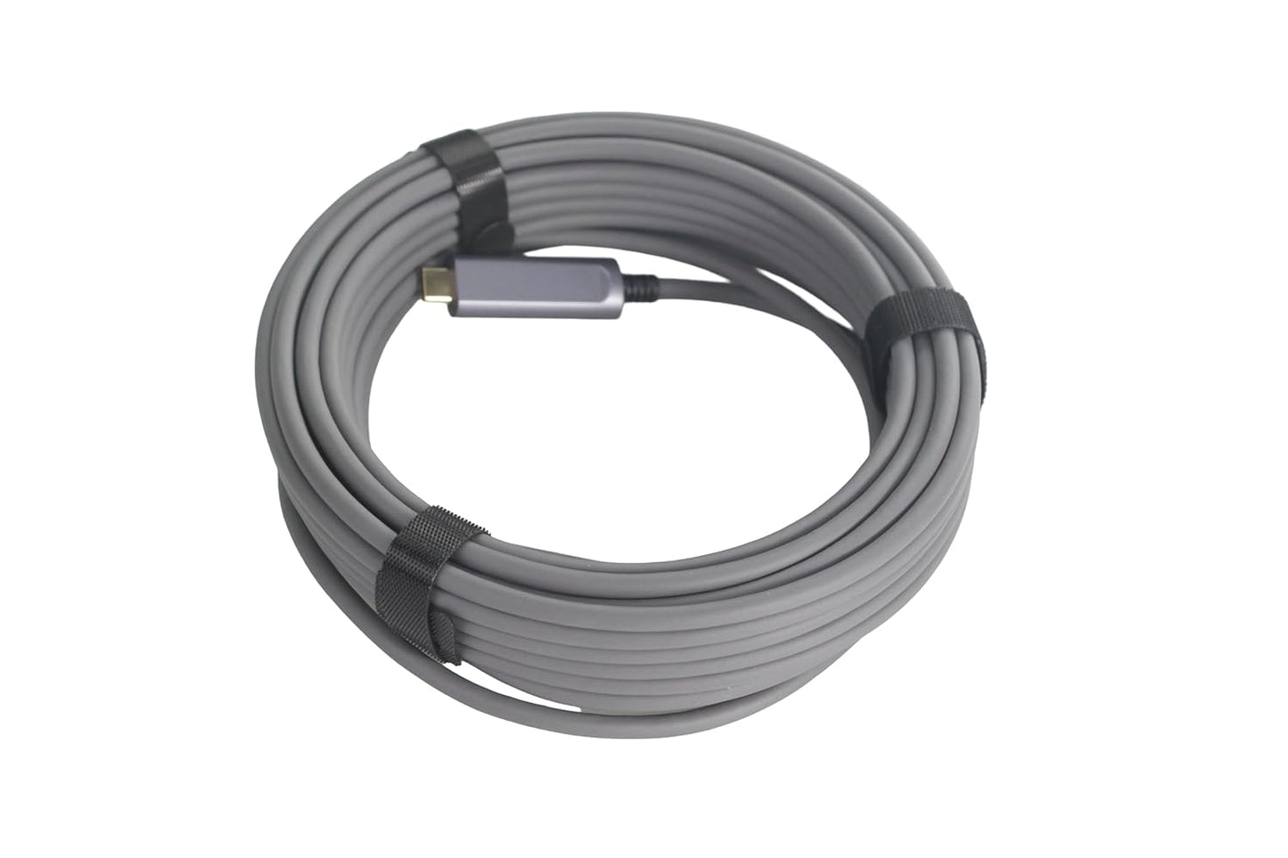Fiber Optic USB C to USB C Cable(33ft),Slim High Speed 10Gbps USB 3.2 Active Optical Cable for Cameras,AR/VR, Webcam, Laptop etc,Grey