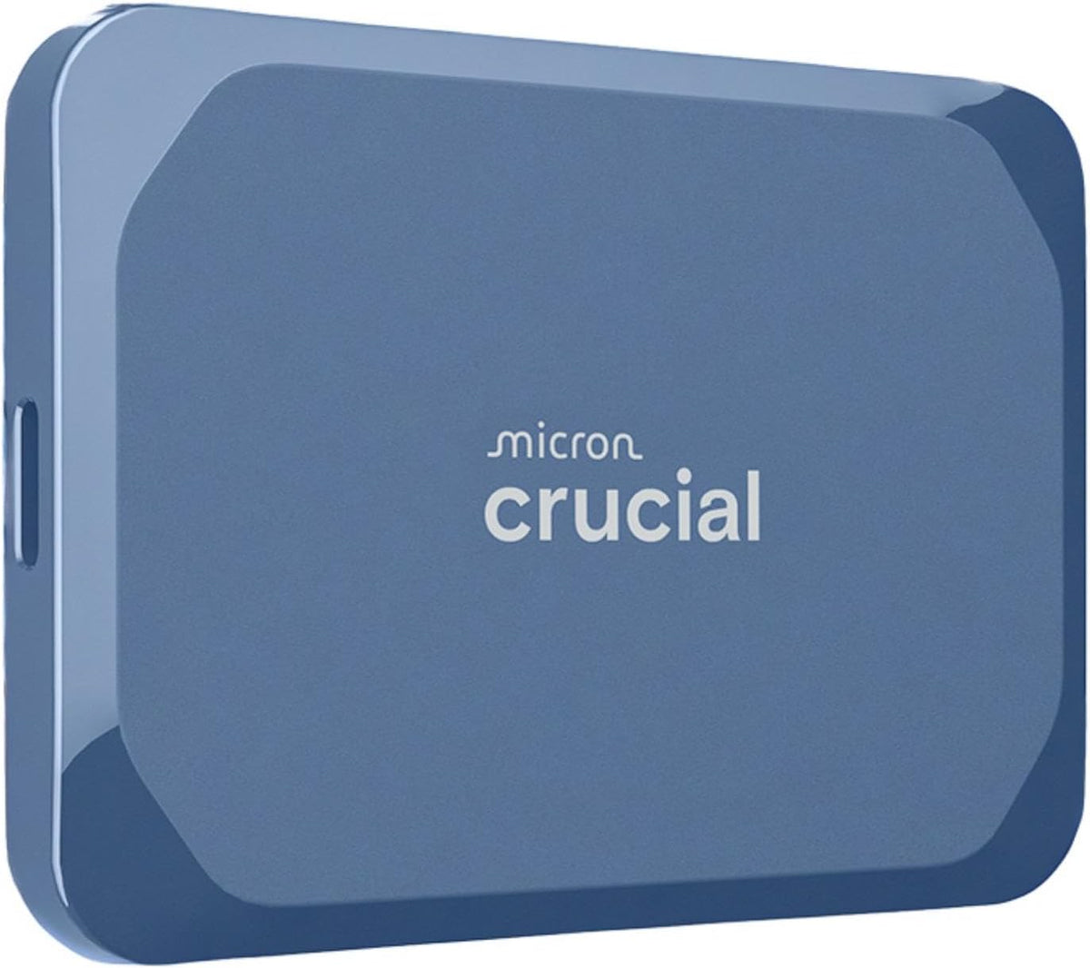 Crucial X10 4TB Portable SSD, Up to 2,100MB/s, USB 3.2 USB-C, External Solid State Drive, Compatible with Windows, Mac & Android, Durable Storage for Games, Photos & Files, Blue - CT4000X10SSD9-02