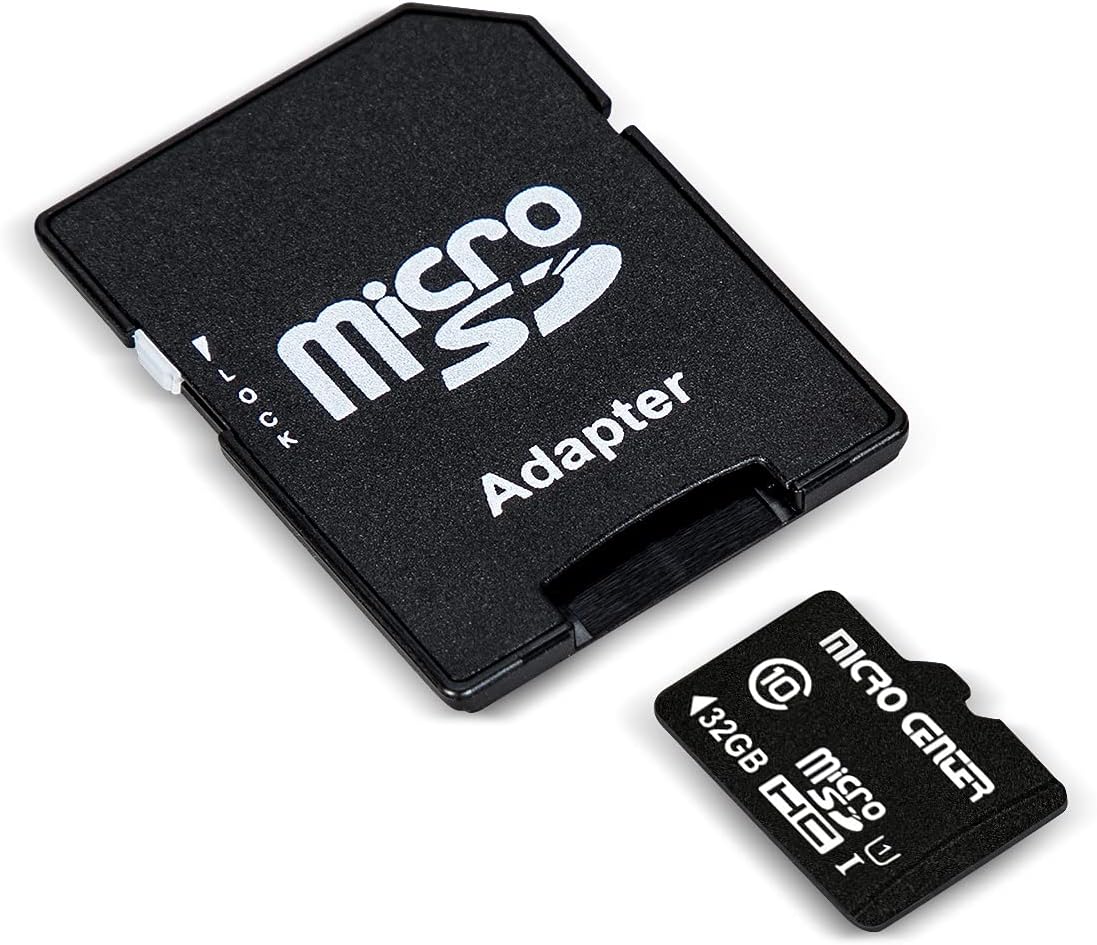 Micro Center 32GB Class 10 Micro SDHC Flash Memory Card 20 Pack with Adapter for Mobile Device Storage Phone, Tablet, Drone & Full HD Video Recording - 80MB/s UHS-I, C10, U1 (20 Pack)
