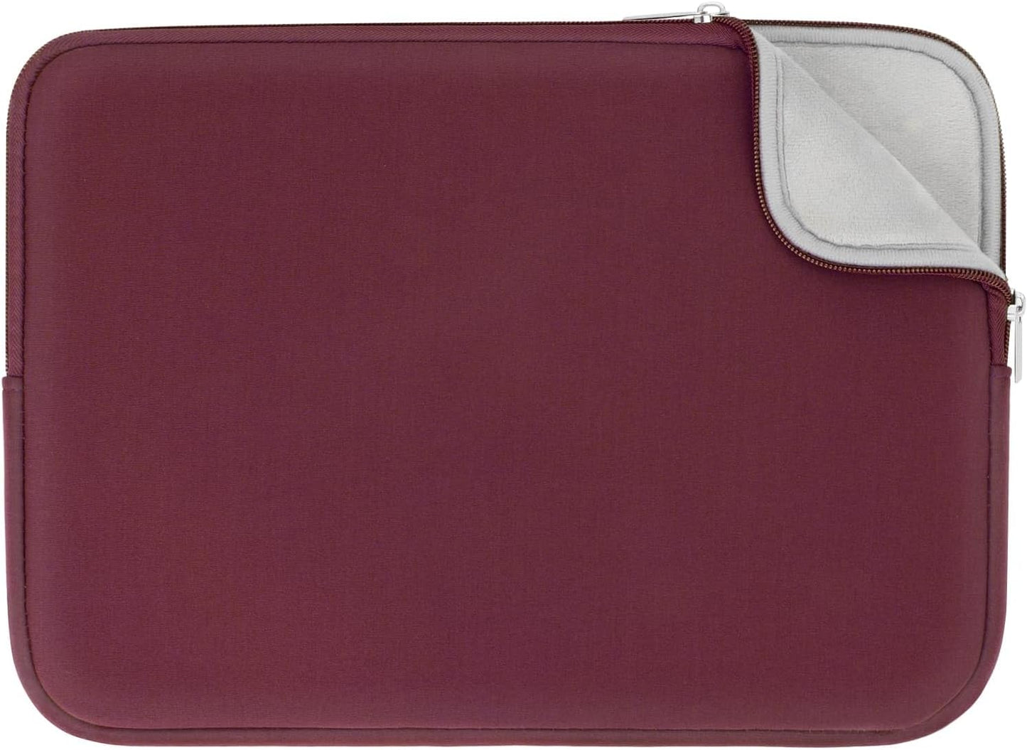 RAINYEAR 15 Inch Laptop Sleeve 15" Protective Soft Case Padded Cover Carrying Bag Specially Compatible with 15.4" MacBook Pro/Air A3241 A2941 A3114 A1938 A1707 A1990 (Red, Upgraded Version)