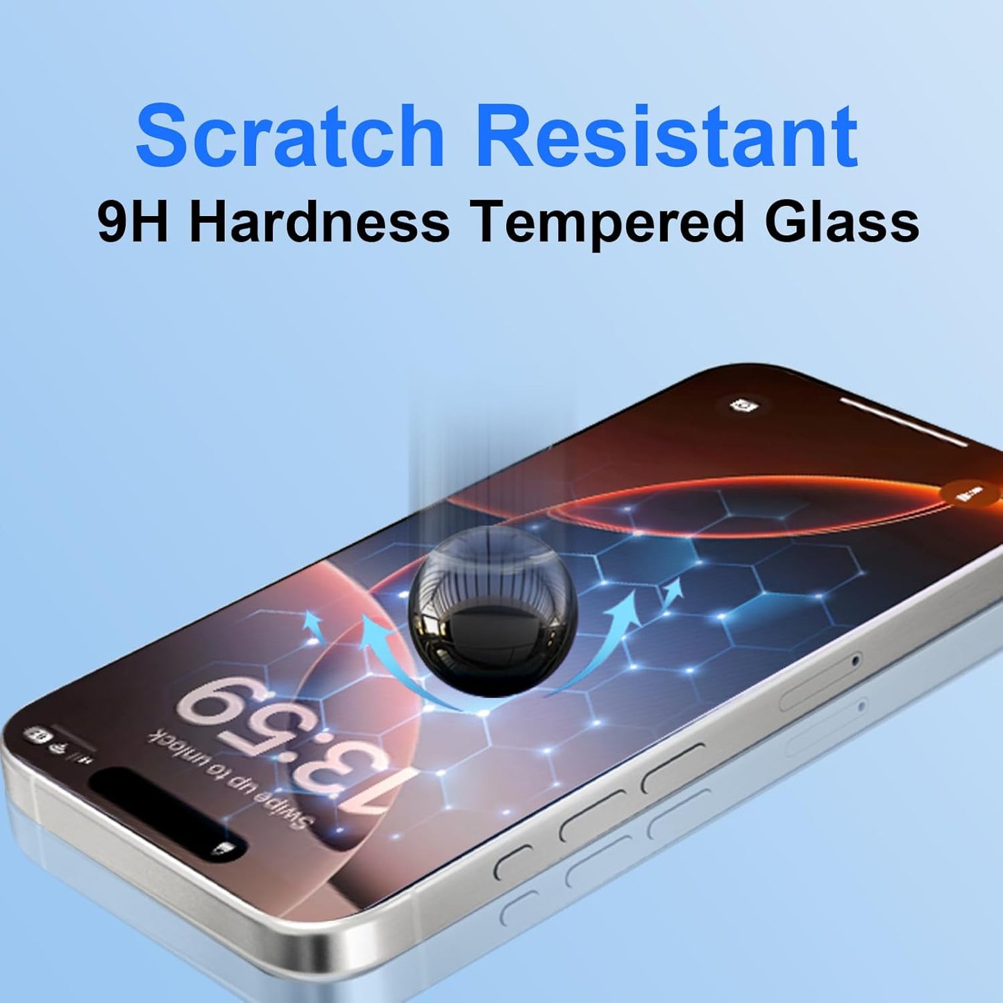 OneFish Full Edge Coverage Tempered Glass Screen Protector for IPhone 15 Plus/IPhone 14 Pro Max 6.7 inch 2 Pack Edge Reinforcement, Self-Aligning Installation, Case Friendly HD Screen Protectors