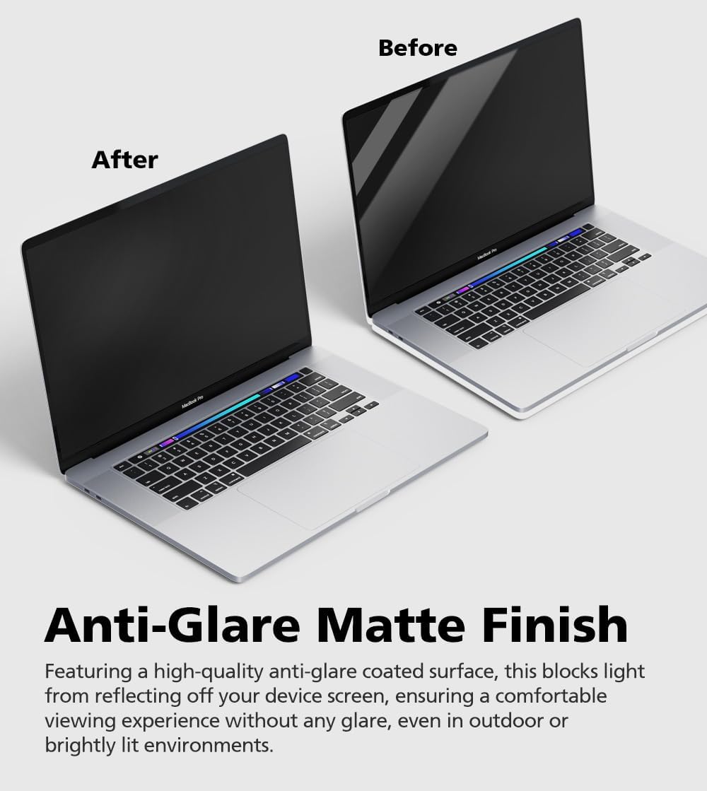 Magnetic Privacy Screen Protector for MacBook Pro 16 Inch (2024 M4,2023 M3,2022 M2,2021 M1), Removable Anti Glare Anti Blue Light Anti Spy Screen Filter