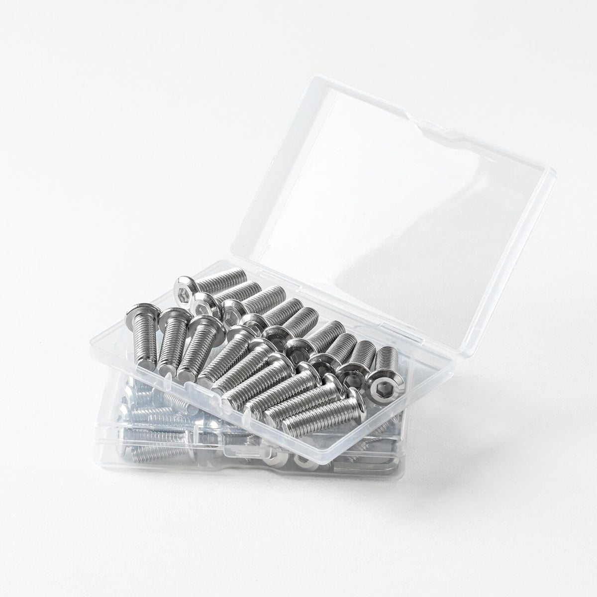 5/16-18 x 3/4" (20 Pack) Flat Head Hex Socket Cap Screws Bolts, 304 Stainless Steel 18-8, Hex Drive, Bright Finish, Fully Machine Thread
