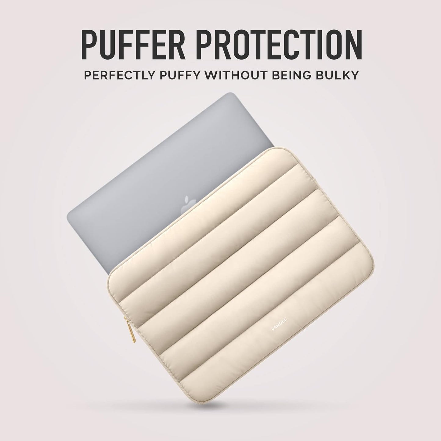 Vandel - The Original Puffy Laptop Sleeve 15-16 Inch Sleeve for Women and Men MacBook Pro 16 in Case, Cute Computer Bag 15.6 Inch HP Carrying Case - Apple, Asus, Dell, HP Laptop Case 15.6 Cover