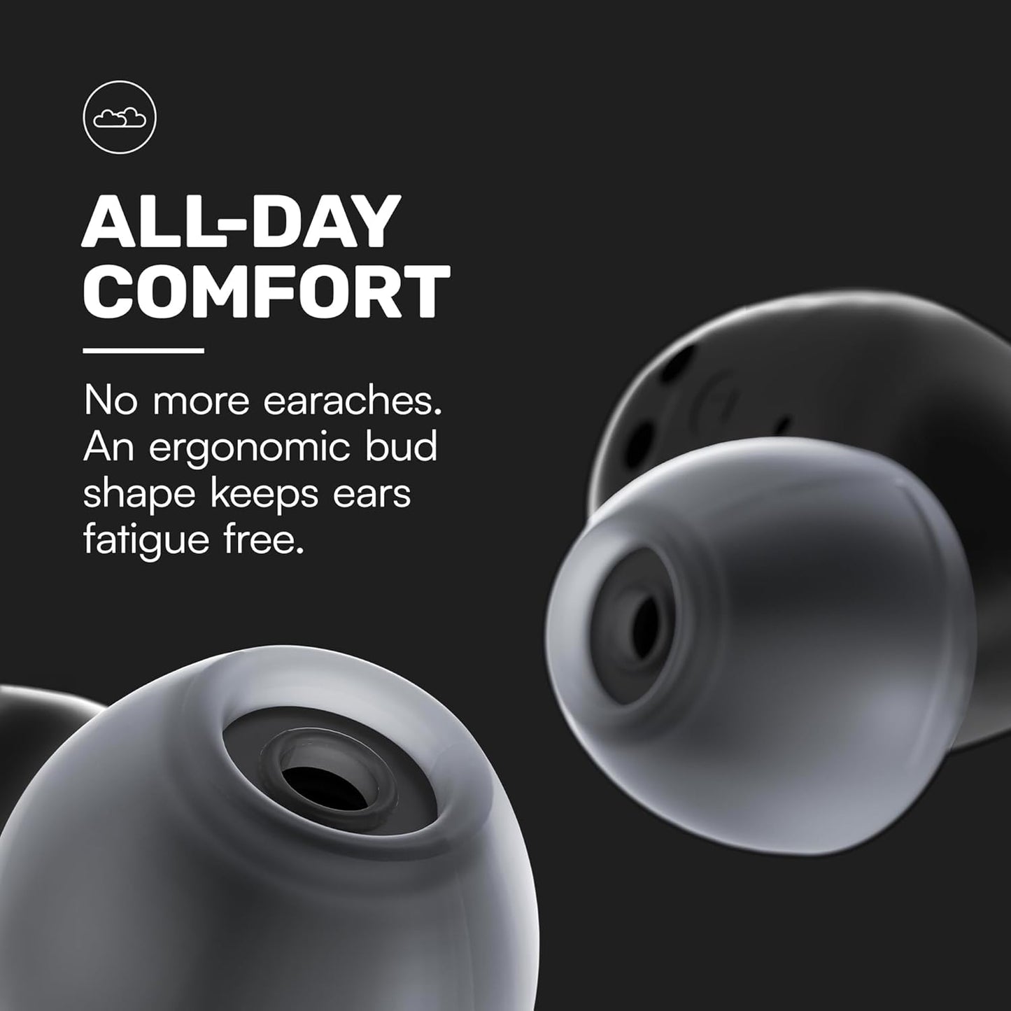 Raycon Everyday Earbuds (2024 Edition) - Bluetooth True Wireless in-Ear Buds with 32 Hours Playtime, Multpoint Technology, Extreme Comfort, and Active Noise Cancellation (Royal Blue)