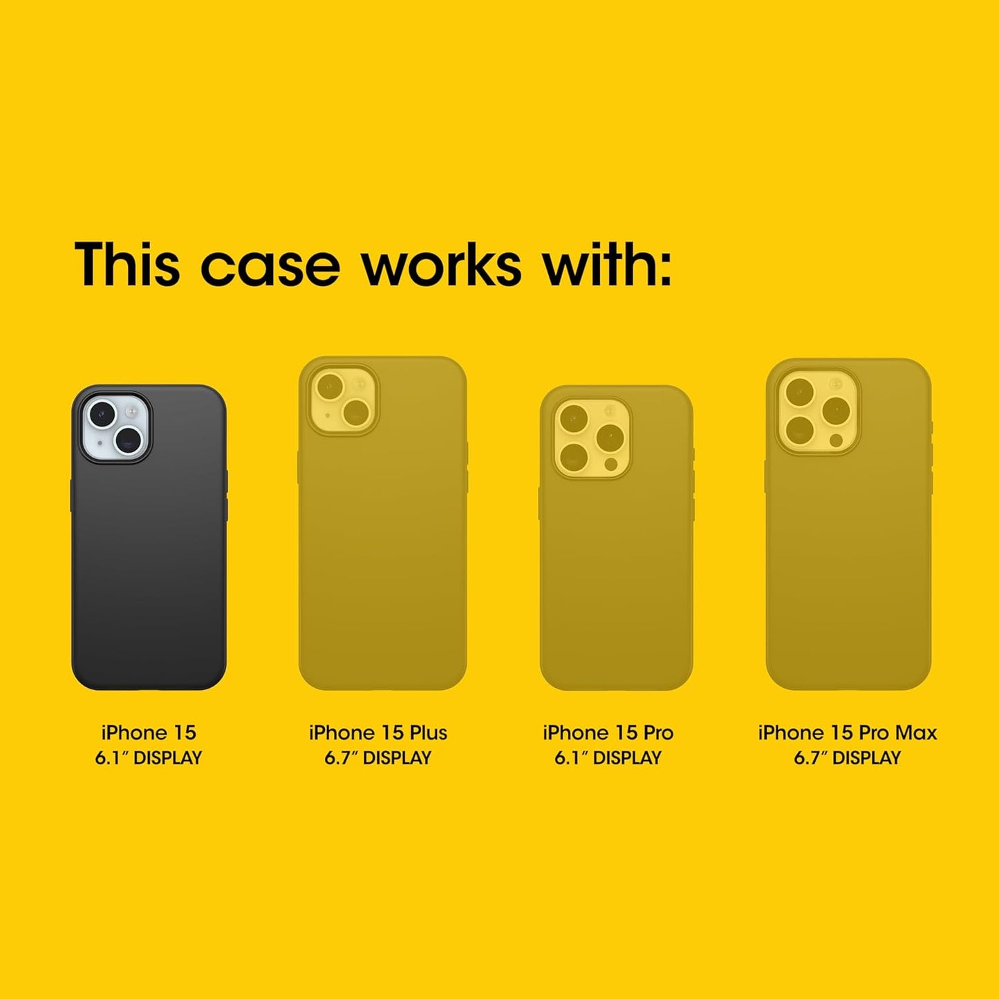OtterBox iPhone 16e, 15, 14, & 13 Symmetry Series Case - BLUETIFUL (Blue), Snaps to MagSafe, Ultra-Sleek, Raised Edges Protect Camera & Screen