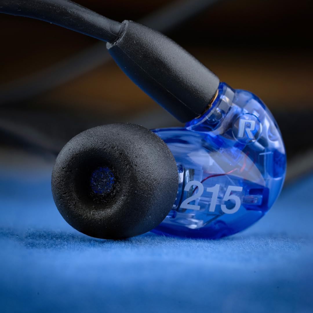Comply 100 Core Series | Memory Foam Replacement IEM Ear Tips for Etymotic, Westone, Klipsch & More | Superior Noise Isolation, Ultimate Comfort, Secure Fit | Black, Small (3 Pairs)
