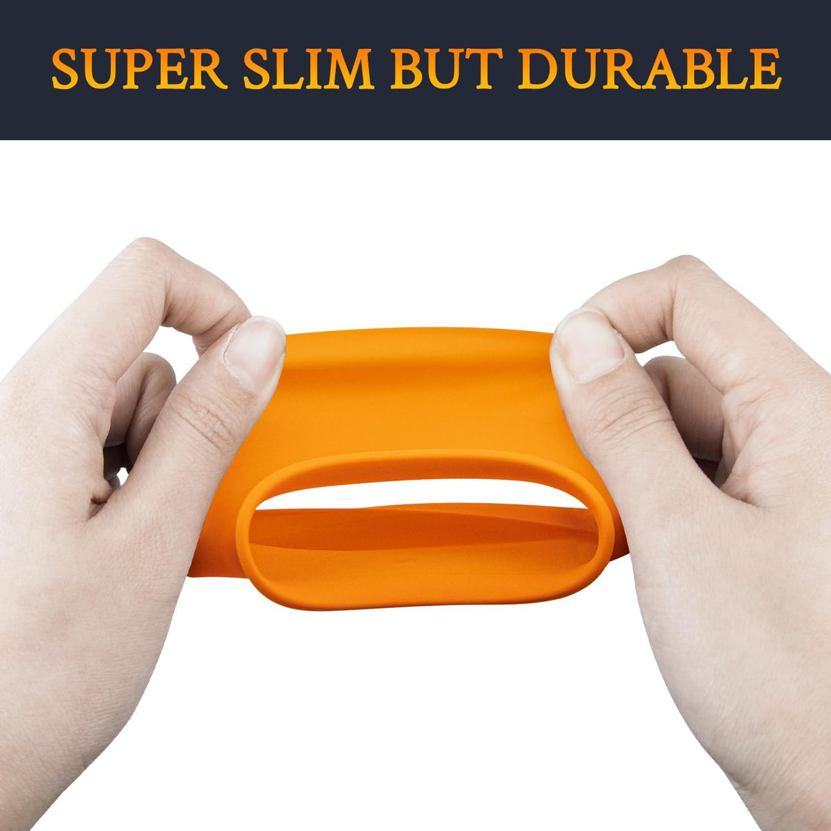 SOULWIT Silicone Ear Pads Cover Protector for Bose QuietComfort QC15 QC25 QC2 QC35 QC45/Ae2 Ae2i Ae2w/SoundTrue & SoundLink AE Headphones Cushions, Sweatproof, Easily Washable - Orange