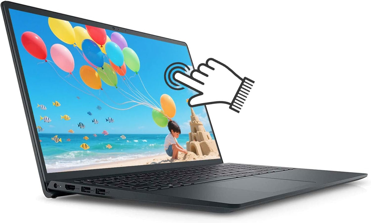 Dell Inspiron 15 3000 Touchscreen Laptop 15.6" FHD (1920x1080) IPS, 13th Gen Intel 10 Cores i5 Processor Up to 4.6GHz, 64GB RAM 2TB SSD, WiFi 6, Copilot, Windows 11