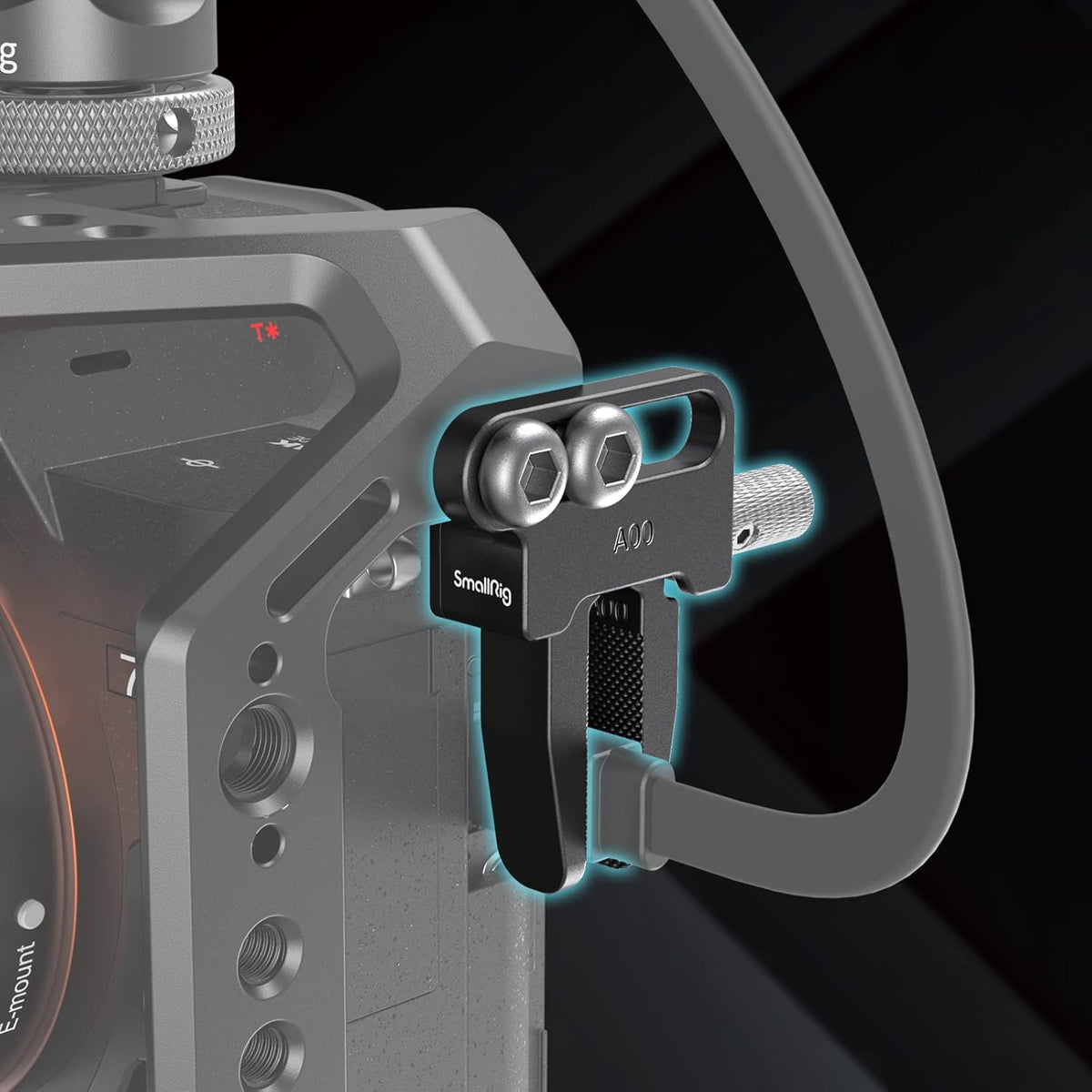SmallRig Cable Clamp for Sony A7RIII / A7III / A7R IV / A7 II, for FUJIFILM for Nikon Z5/Z6/Z7, for Canon RP – 3637
