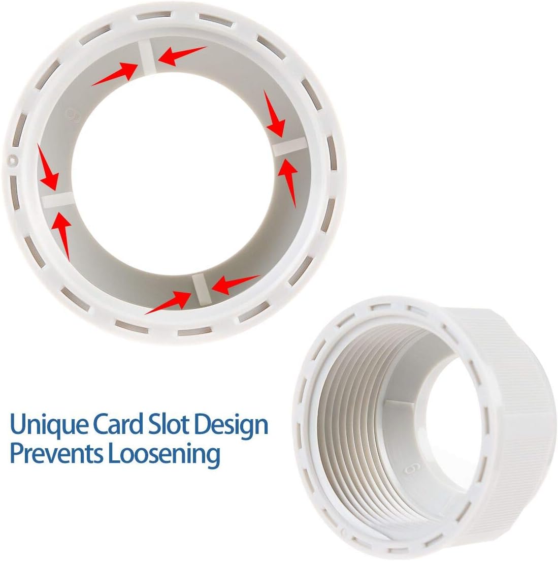 XHF IP68 Nylon Waterproof NPT Cable Glands Kit 38pcs 1/4", 3/8'', 1/2'', 3/4'' UL Listed and RoHS Cord Grip Compliant Cable Strain Relief Grey