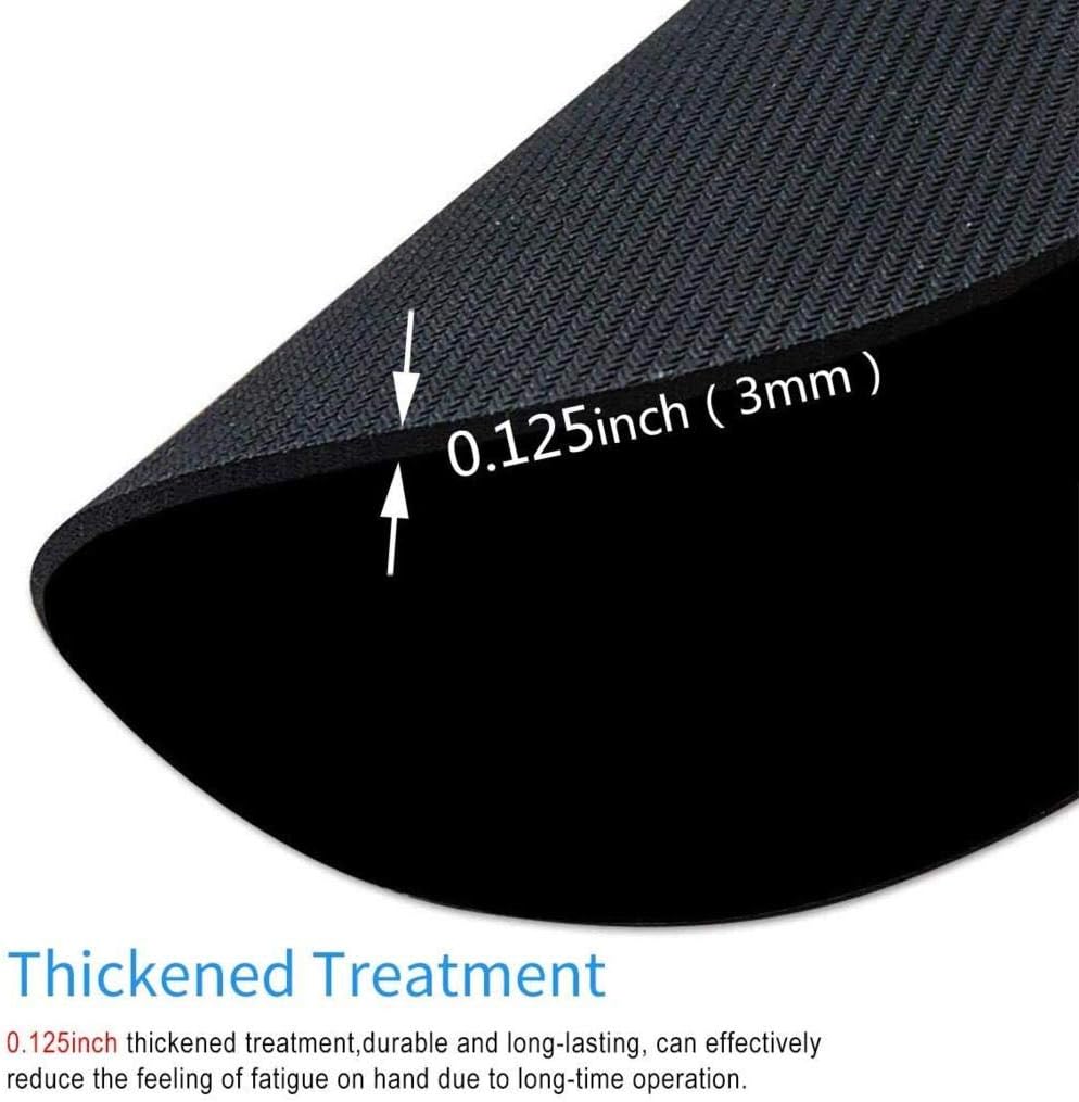Cool Blue Galaxy Night Sky Pattern Mouse Pad Round Non-Slip Rubber Mousepad Laptop Office Computer Decor Cute Desk Accessories Customized Design Mouse Pad
