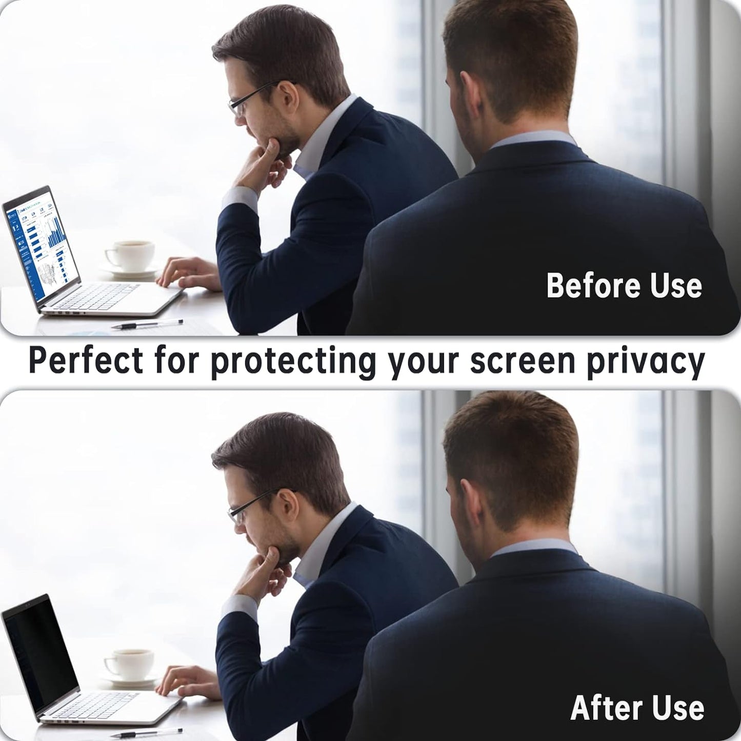 Magnetic Privacy Screen for Macbook 12 Inch (2012-2017), Removable Anti Blue Light Glare Filter Private Matte Screen Protector for Mac 12in Laptop Computer(Model A1534 A1931)