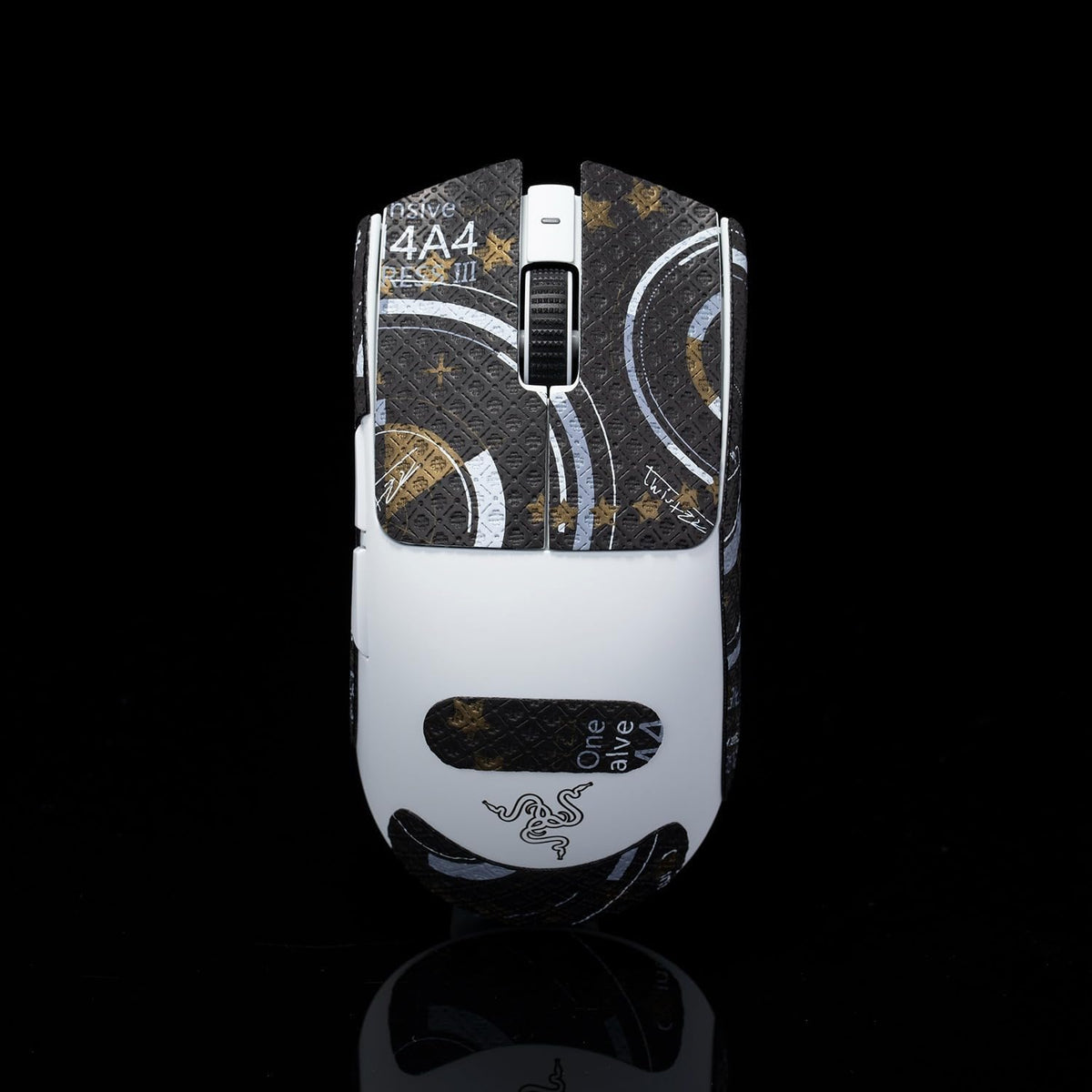 Grip Tape for Razer Viper V3 Pro - Anti-Slip,Enhanced Control, Sweat Resistance,Improves FPS Gaming Grip & Mouse Protection [Pre-Cut] M4A4