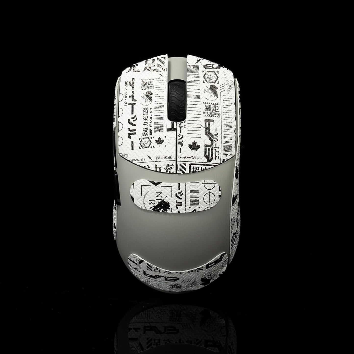 Grip Tape for Lamzu Atlantis Maya - Anti-Slip,Enhanced Control, Sweat Resistance,Improves FPS Gaming Grip & Mouse Protection [Pre-Cut] Black 0.5mm