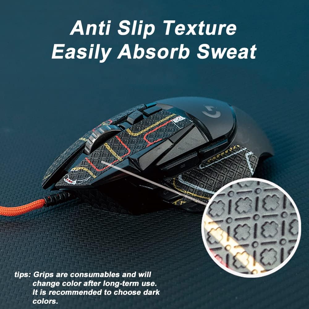 Grip Tape for Razer Viper V3 Pro - Anti-Slip,Enhanced Control, Sweat Resistance,Improves FPS Gaming Grip & Mouse Protection [Pre-Cut] Printsteam White
