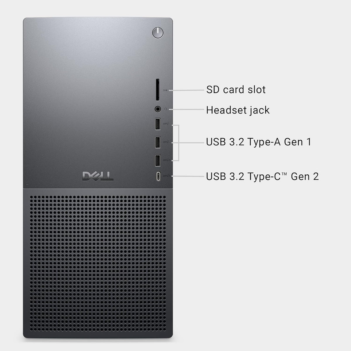 Dell Tower Plus EBT2250 Desktop Computer - Series 2 Intel Core Ultra 9 285 24-Core Processor up to 5.6 GHz, 32GB DDR5 RAM, 16TB (2 x 8TB) SSD, Intel UHD Graphics 770, Windows 11 Home, Graphite