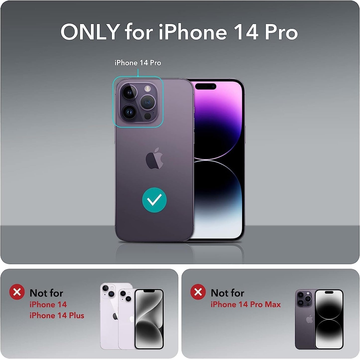 Compatible with iPhone 14 Pro Wallet Phone Case-PU Leather Magnetic Flip Cover with Credit Card Slots,Zipper Pocket & Detachable Wrist Strap,Shockproof Design,for Women and Men-Navy Blue