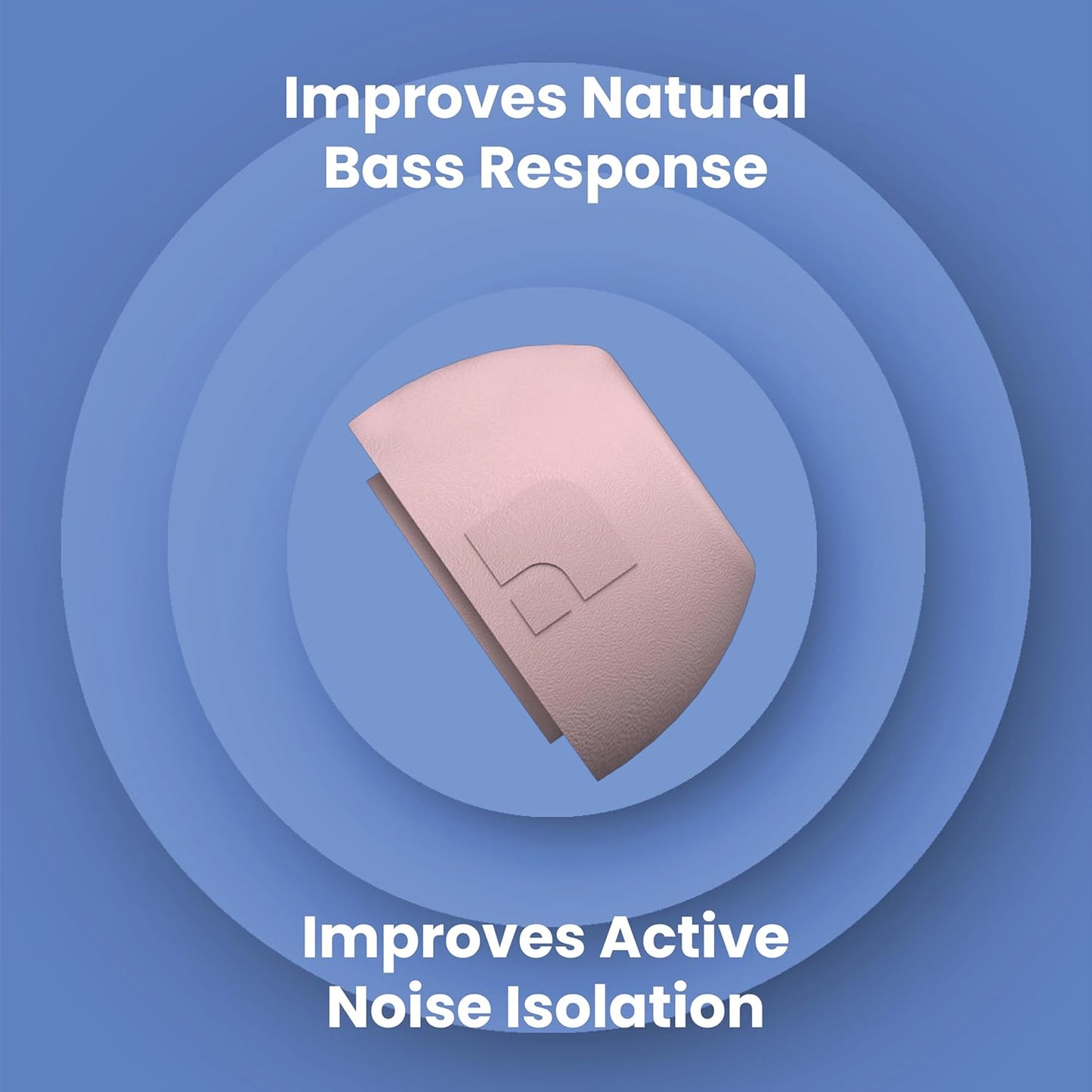 Foam Masters Ultra-Premium Memory Foam Ear Tips for AirPods Pro 1st & 2nd Gen | 3 Pairs | Black Magic Ver 6.0 | Secure | Comfort | Better Noise Cancel | Replacement Buds – Crystal Pink, Assorted S/M/L