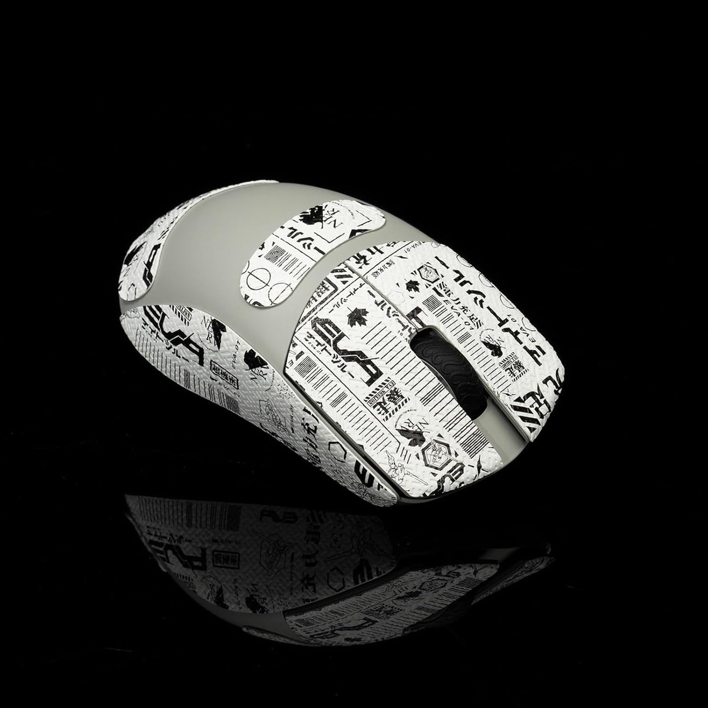 Grip Tape for Lamzu Atlantis Maya - Anti-Slip,Enhanced Control, Sweat Resistance,Improves FPS Gaming Grip & Mouse Protection [Pre-Cut] CS Gray 0.3mm