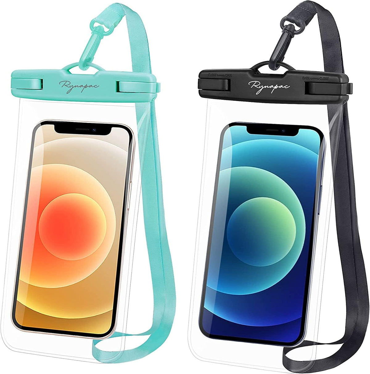 Waterproof Phone Pouch Bag - 7.5in Waterproof Phone Case for Beach Travel Must Haves, IPX8 Dry Bag with Lanyard for iPhone 16 15 Pro Max Galaxy S24+ S23 Pixel 8a, Cruise Essentials