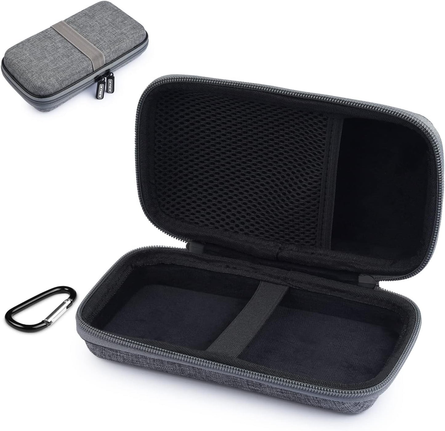Power Bank Case for INIU 20000mAh Power Bank, Portable Charger Case for Durecopow 20000mAh Solar Power Bank and iMuto 30000mAh Power Bank with Carabiner