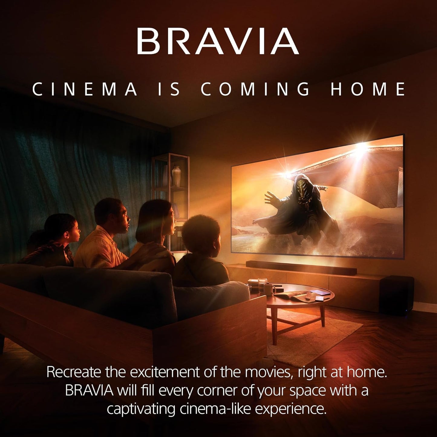 Sony BRAVIA Theater Bar 9 Soundbar with SA-SW3 Wireless Subwoofer and SA-RS8 Wireless Rear Speakers - Complete Home Theater System with 13 Speakers and 360 Spatial Sound