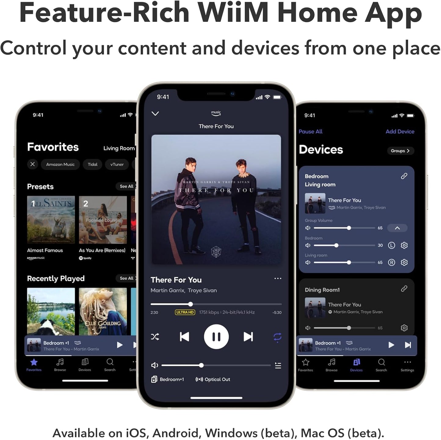 WiiM Ultra Music Streamer & Digital Preamp | 3.5" Touchscreen, Compatible with Google Cast & Alexa, Stream Spotify, Amazon Music, Tidal & More | HDMI ARC, Phono Input & Headphone Output | Silver
